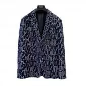 dior nouvelles costume psg single breasted blazer jacket jacquard 894856